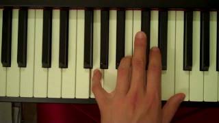 How To Play a G7 Chord on Piano Left Hand [upl. by Packton]