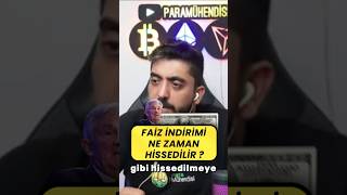 Faiz indirimi ne zaman hissedilir ⁉️faiz fed kripto [upl. by Ecirtemed113]