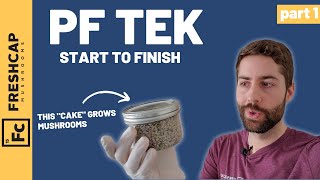 Start To Finish “PF Tek” For Growing Mushrooms At Home Part 1 [upl. by Nedra]