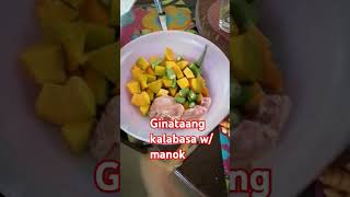 ginataang kalabasa wmanok [upl. by Azmuh]