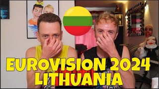 LITHUANIA EUROVISION 2024 REACTION  SILVESTER BELT  LUKTELK [upl. by Zinah140]