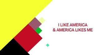 The 1975  I Like America amp America Likes Me Lyrics [upl. by Atiraj]