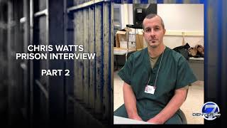 Audio Chris Watts prison interview part 2 [upl. by Nrubua]