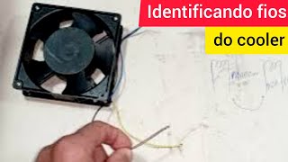 Como identificar os fios de ligação de um Cooler de 4 fios usando multimetro digital [upl. by Atikel893]