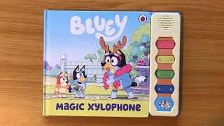 Bluey Magic Xylophone  Read Aloud Bluey Sound Book for Children and Toddlers [upl. by Ira]