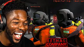 RDC FIRST TIME PLAYING LETHAL COMPANY [upl. by Oileduab557]