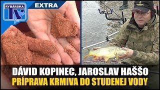 Rybárska Televízia EXTRA FEEDER  Príprava krmiva do studenej vody [upl. by Anaitat]