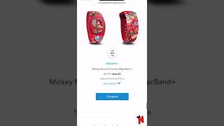 New MagicBands on the Disney website disney magicbands obsessed [upl. by Aletsirc]