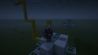 New Fast Flying Contraption with Valkyrien Skies Distant Horizons and Create Mods  HeliBase Broke [upl. by Merchant]