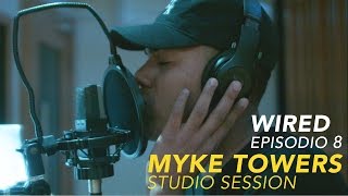 MYKE TOWERS STUDIO SESSION  WIRED  Ep 8  La Boveda [upl. by Inafit]