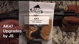 AK47 ALG Trigger Main Spring Recoil Spring Installation [upl. by Nylassej]