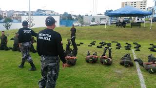 EFP quotLa Deliciaquot  Instrucción a los Aspirantes a Policía durante su reclutamiento [upl. by Killarney531]