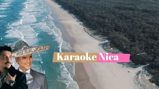 Karaoke  Duele  Coros Christian Nodal ft Alejandro Fernandez [upl. by Valenta846]