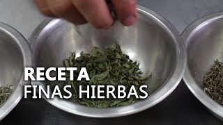 RECETA FINAS HIERBAS [upl. by Bower]