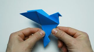 Comment faire une colombe à partir de papier Origami Pigeon [upl. by Lienet]