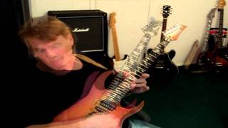 DiMarzio Shootout  Tone Zone vs FRED  Larry McHugh on guitar [upl. by Neelya]