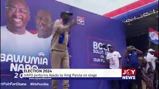 Napo performs Aseda by King Paluta on stage [upl. by Denis]