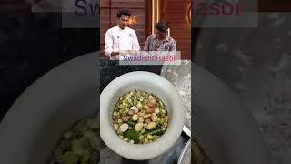 Master Chef Vikas Khannas Healthy Thecha Recipe healthylifestyle vikaskhanna youtubeshorts [upl. by Adriena]