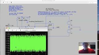 LTSpice Differential Amplifier Part 4  CMRR  Noise Rejection and Input Impedances [upl. by Llevart]