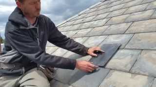 roof slate replacement [upl. by Motteo196]