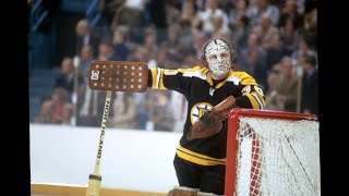 The Gerry Cheevers Collection Great saves by the colorful Bruins Hall of Fame goalie over his career [upl. by Dace]