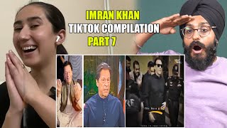 Indian Reaction to Imran Khan Tiktok Videos  PTI  Raula Pao [upl. by Grefe650]