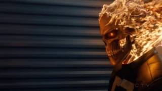 Hellfire vs Ghost Rider  Agents Of SHIELD 4x04 LEGENDADO [upl. by Ecirad]