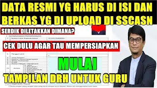 🔴TUTORIAL PENGISIAN BERKAS DAN DATA YANG HARUS DISIAPKAN GURU YANG LULUS UNTUK PENERBITAN NI 2024 [upl. by Nwahsek]