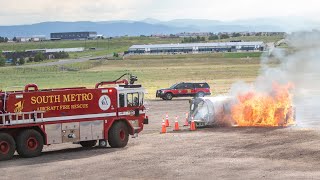 SMFR ARFF Live Burn Training [upl. by Calley499]