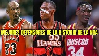 TOP 7 mejores DEFENSORES de la HISTORIA de la NBA [upl. by Kania]