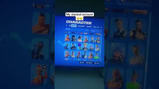 Stacked Fortnite account 🤑🤑 memes bass baller makethisgoviral [upl. by Lohse953]