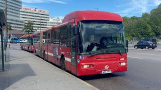 Keolis 6488 och 5789 lämnar Henriksdal [upl. by Struve]