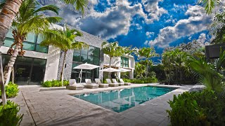 Tour EPIC Modern Mansion in Miami  The Best Luxury Homes [upl. by Layton653]