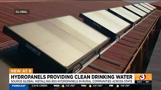 Hydropanels providing clean drinking water to Arizona communities [upl. by Grishilda]