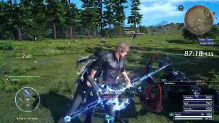 Final Fantasy 15 Saphytail amp Reaperking Timed Quest Glass Cannon Noct [upl. by Ycaj730]