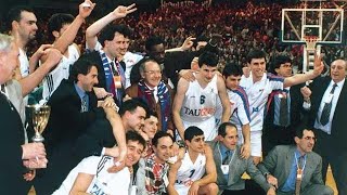 1996 FIBA European Cup Final Taugres vs PAOK BC [upl. by Reniar355]