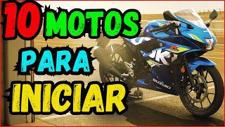 10 MEJORES MOTOS PARA PRINCIPIANTES [upl. by Hannahsohs]