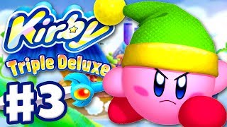 Kirby Triple Deluxe  Gameplay Walkthrough Part 3  Level 3 Old Odyssey Nintendo 3DS [upl. by Ennaihs]