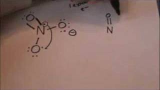 Lewis Structure  Nitrate anion [upl. by Nomead984]