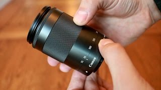 Canon EFM 55200mm f4563 IS STM lens review with samples [upl. by Otreblon]