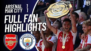 Arsenal COMEBACK amp WIN Arsenal 11 Manchester City Highlights [upl. by Weixel]