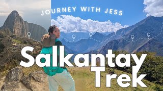 Hiking the SALKANTAY TREK to MACHU PICCHU in 5 Days  The Best INCA TRAIL Alternative in Peru 🇵🇪 [upl. by Dygall]