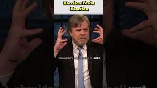 Harrison Ford Watchs Mark Hamill Impersonate Him jedi movie [upl. by Notrem]