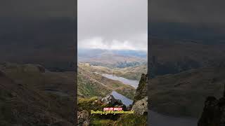 EPIC VIEW FROM SNOWDON MOUNTAIN mountains snowdonia hiking adventure [upl. by Neelram]