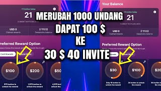 CARA WITDRAW DAN MEMUNCULKAN 30 DOLLAR DI SWEATCOIN [upl. by Anavahs]