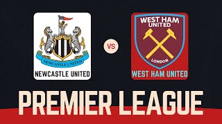 Newcastle United  West Ham United Premier League  24112024 [upl. by Ulu]