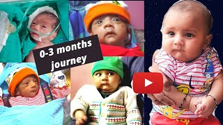 Baby born at 32 weeks our journey to recovery 0 to 3 months with our little preemie Premature baby [upl. by Oilla566]