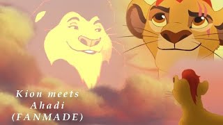 Kion meets Ahadi  The Lion KingThe Lion Guard FANMADE [upl. by Goulet283]