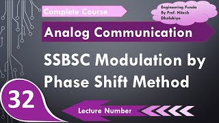 SSBSC Generation by Phase Shift Method Basics Working Circuit Block Diagram amp Importance [upl. by Boni]