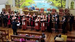 Manos Divinas Coro Iglesia Evangélica Pentecostal Conchalí de visita en IEP Cerro Navia Chile [upl. by Tsai574]